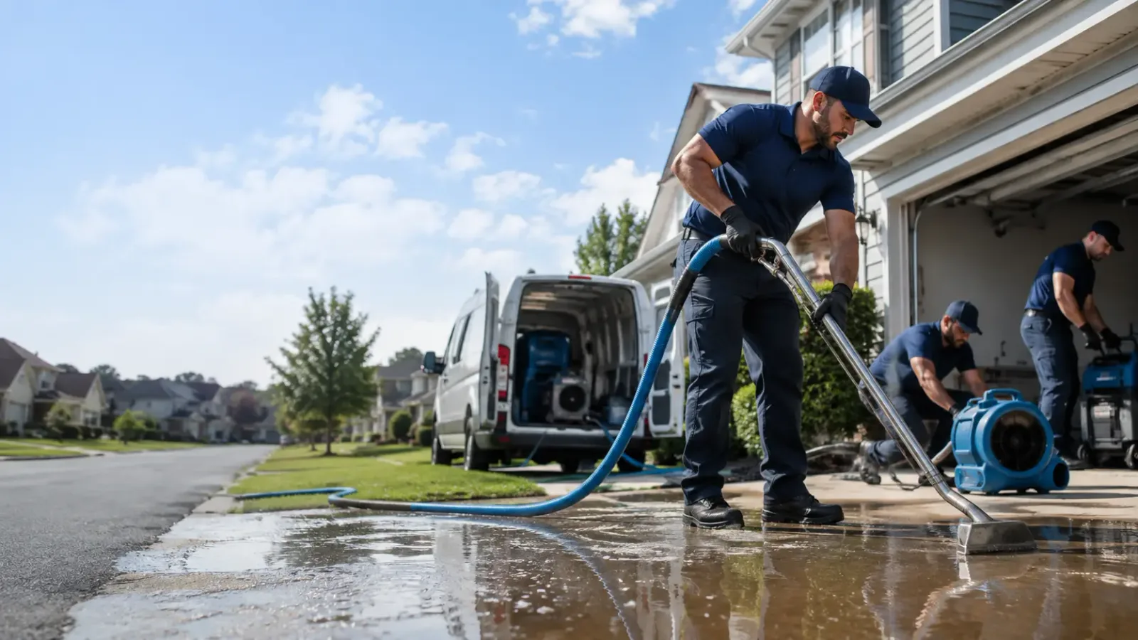 Flood Damage Restoration in Garland, NE